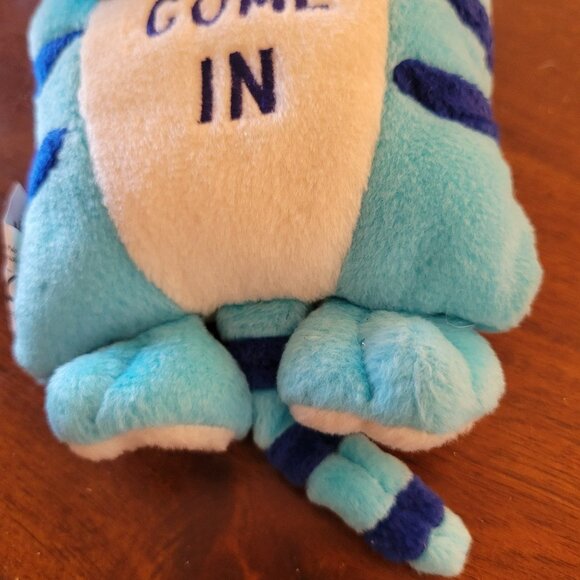 Rare Neopets Blue Kougra Plushie Door Hanger 2003. Plush is still Fluffy and puf - Picture 4 of 9